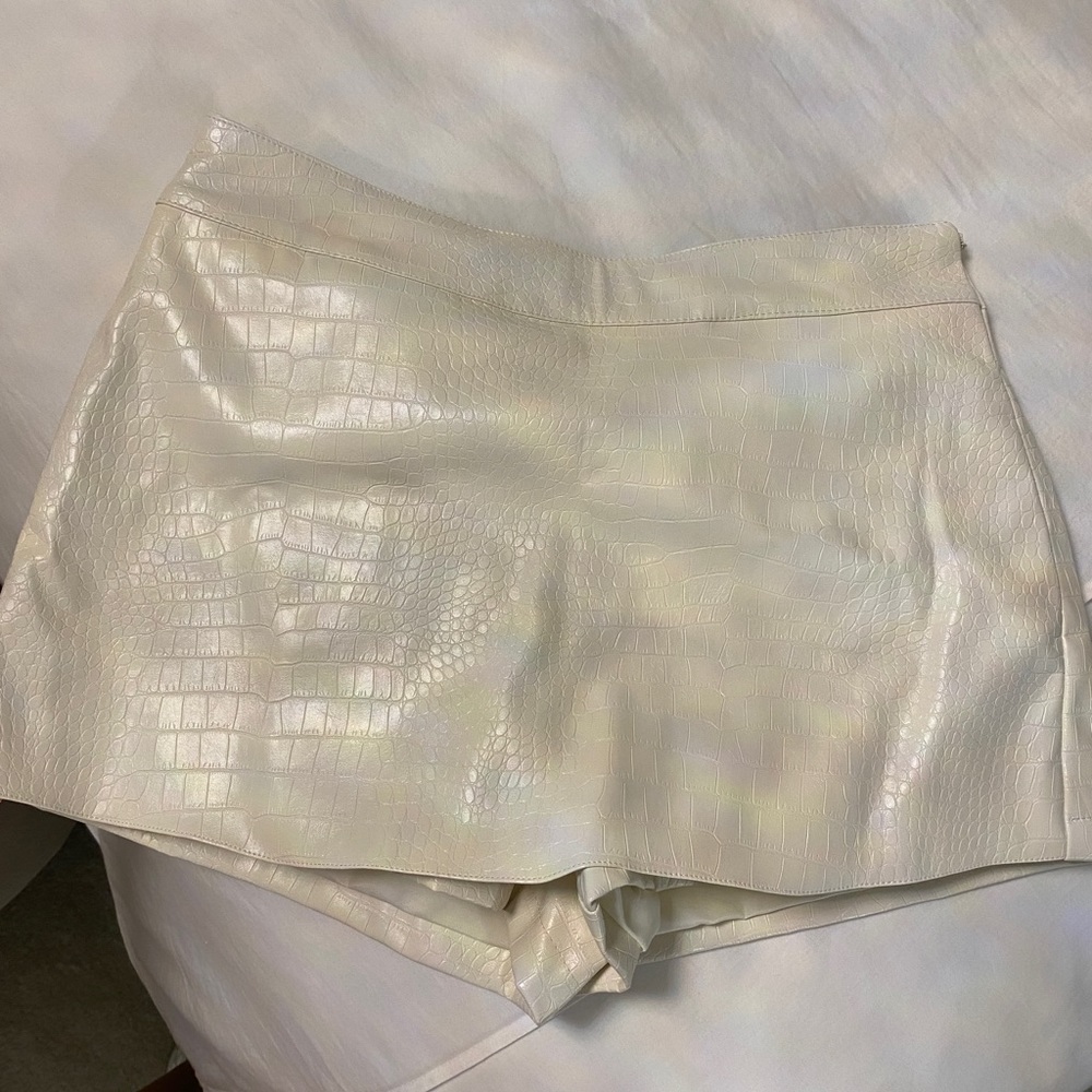 Forever 21 Croc Skort
